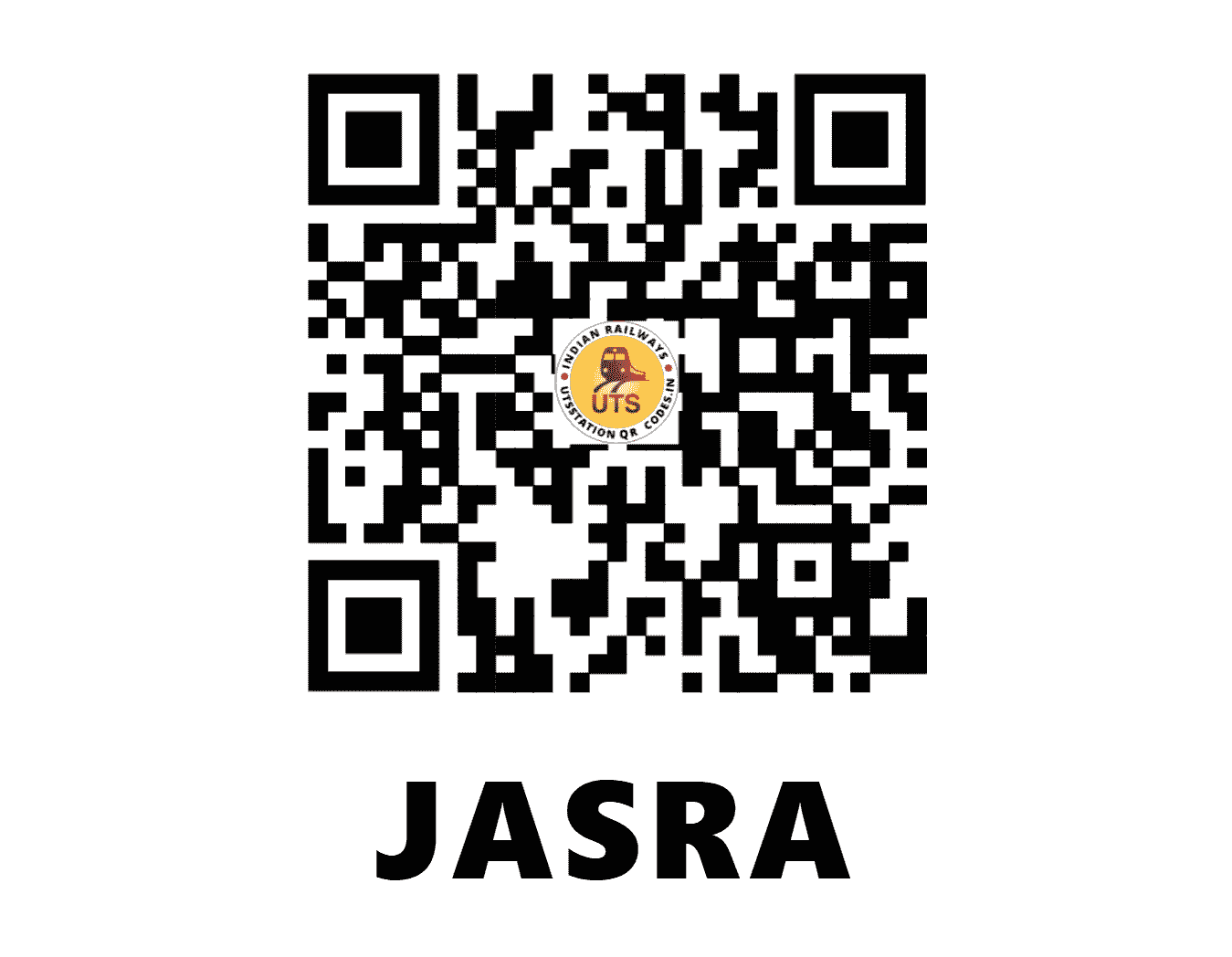 UTS QR Code for JASRA - JSR (NC - UTTAR PRADESH)